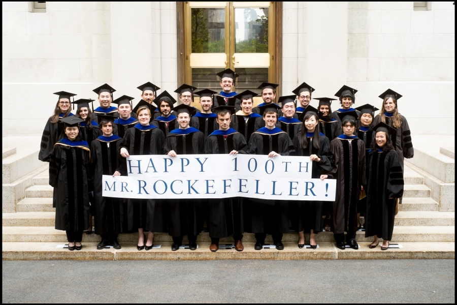 Class of 2015 - Happy 100th Mr. Rockefeller!